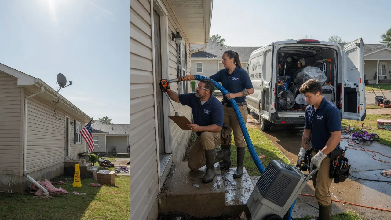 Ceiling Water Damage Restoration in Morristown, TN near me